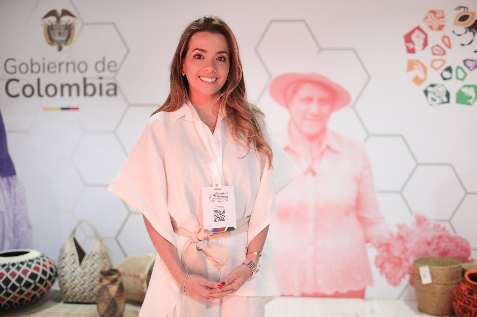 Superintendente Sandra Viviana Cadena Martínez en la Conferencia Internacional de Reforma Agraria y Desarrollo Rural